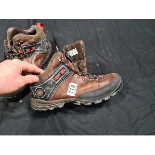 113 - Pair of Mens Timberland Performance Boots Size 10.5