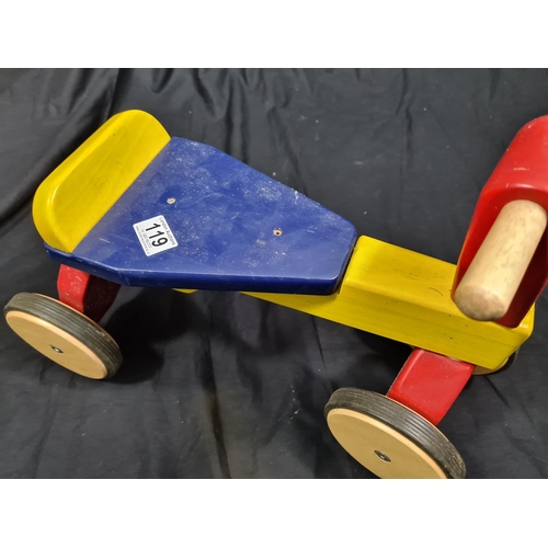 119 - Wooden Childrens Trike