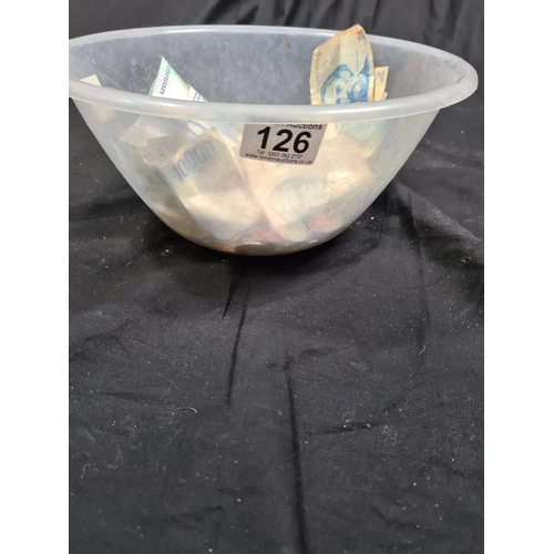 126 - Collection of Old Coins and Banknotes