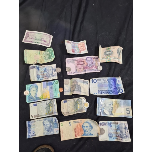 126 - Collection of Old Coins and Banknotes