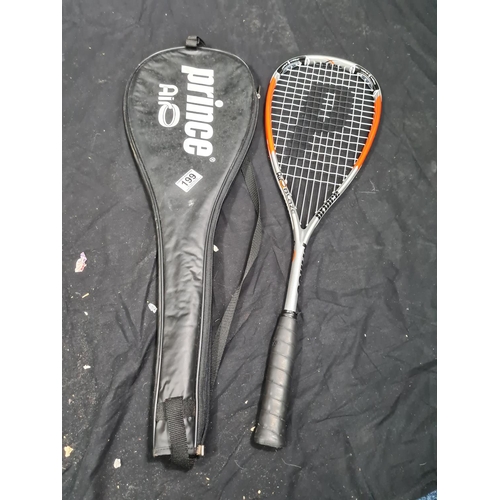 815 - Prince Triple Threat Air Blaze Squash Racquet in Carry Bag