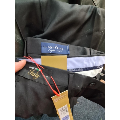 894 - New M & S Trousers Size 40/31 Collezione Trousers