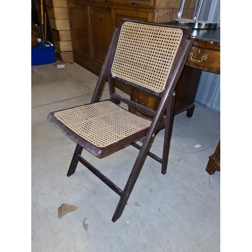 14b - Folding Bergere Chair
