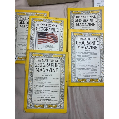 176 - Old National Geographic Magazines