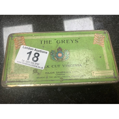 18 - Tin of Assorted Jet Items