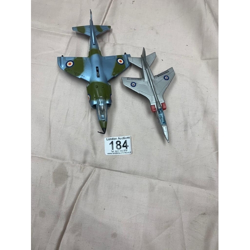 Lintoy Bac Jaguar & Dinky Harrier GR Mk 1