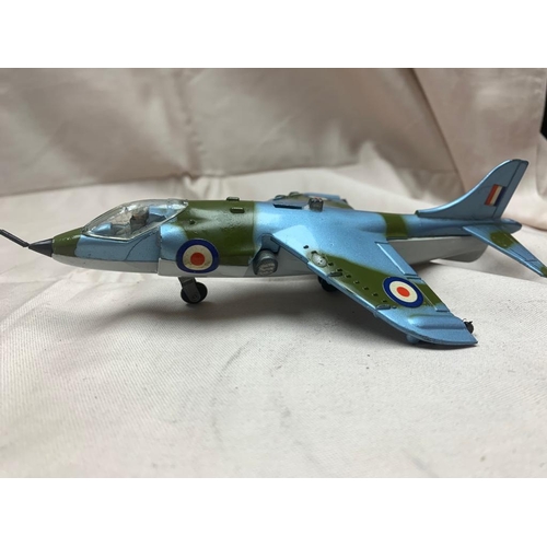 Lintoy Bac Jaguar & Dinky Harrier GR Mk 1