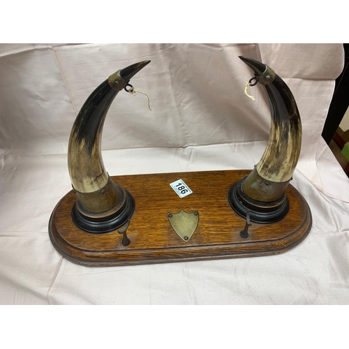 186 - Old Horn Gong A/F Missing Gong