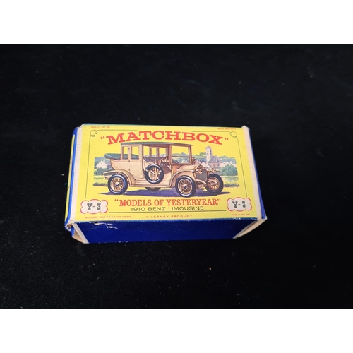 191 - Boxed Matchbox Models of Yesteryear Y-3 1910 Benz Limousine