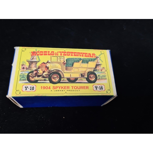 193 - Boxed Matchbox Models of Yesteryear Y-16 1904 Spyker Tourer