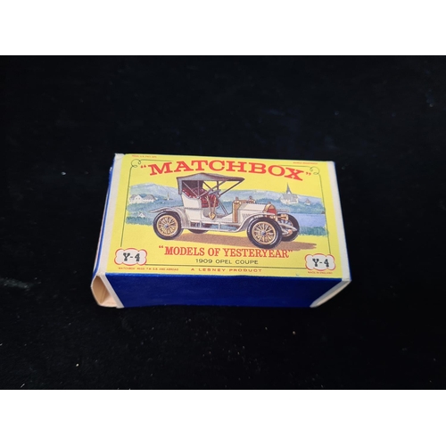 194 - Boxed Matchbox Models of Yesteryear Y-4 Opel Coupe
