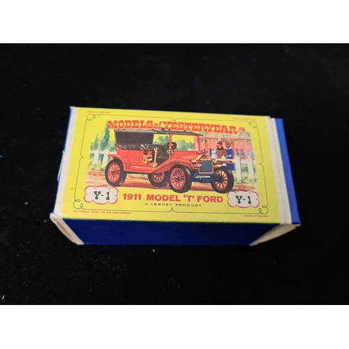 196 - Boxed Matchbox Models of Yesteryear Y-1 1911 Model T Ford