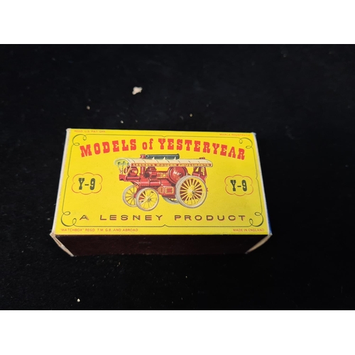 198 - Boxed Matchbox Models of Yesteryear Y-9 Fowler Big Lion Showmans Engine