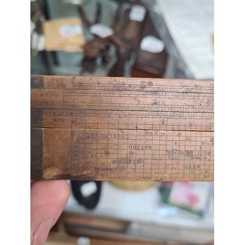 210a - Rare-T Kitching Mans Improved Sliding Rule