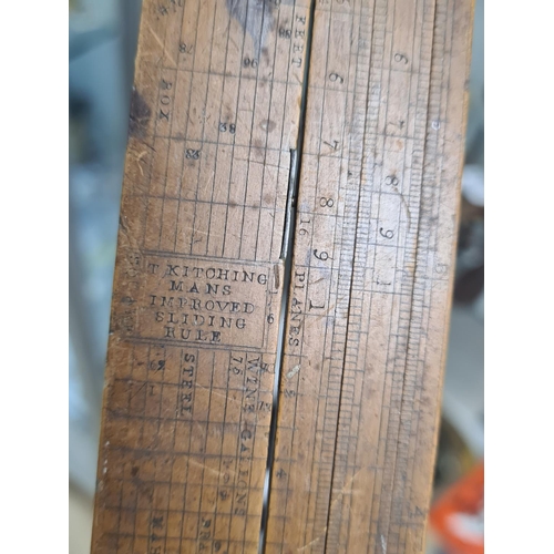 210a - Rare-T Kitching Mans Improved Sliding Rule