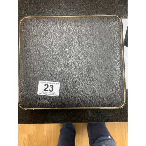 23 - Cased set of Knives