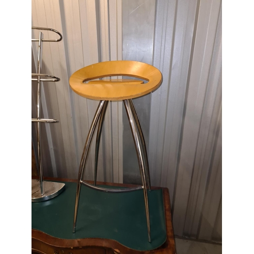 3 - Magis Lyra Designer Italian Bar Stool (75cm tall)