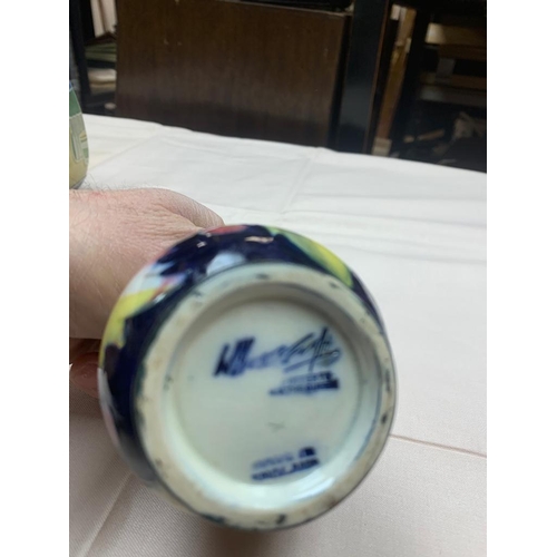 32 - Moorcroft Vase 11cm Tall