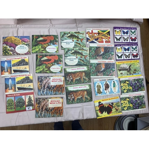 41 - Large Collection of Complete Brooke Bond Albums