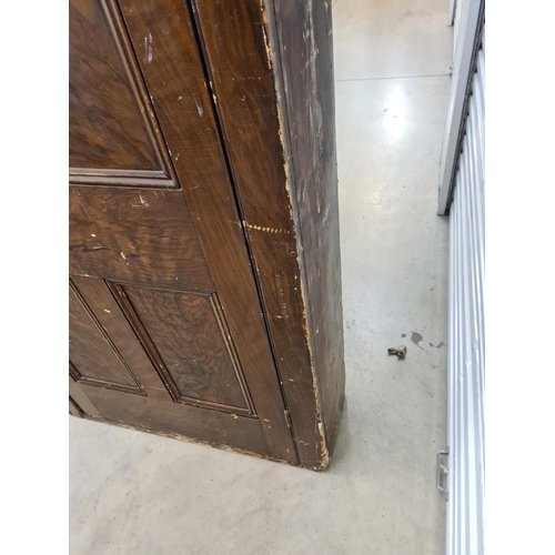3a - Distressed Antique Larder Cabinet 
96cm W 208cm T 33cm D