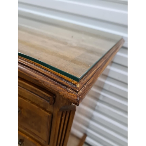 3b - Burr Walnut Serpentine 4 Drawer Chest of Drawers 
72cm W 46cm D 80cm T
