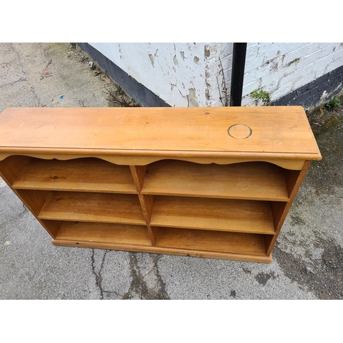 14c - Solid Pine Book Case 135xm x 86cm x 28cm