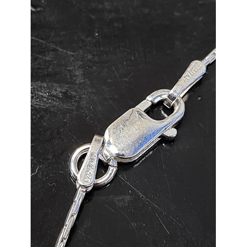 855 - 40cm New Hallmarked Silver Chain