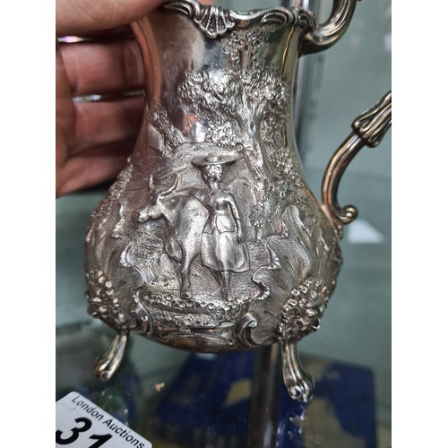 31 - Robert Hennell Victorian 4 Piece Hallmarked Silver Tea and Coffee Set Total weight 2864g