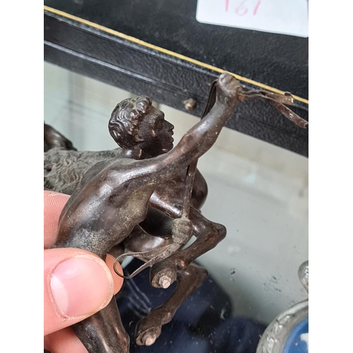 174 - Old Bronze of a Rearing Horse (A/F)