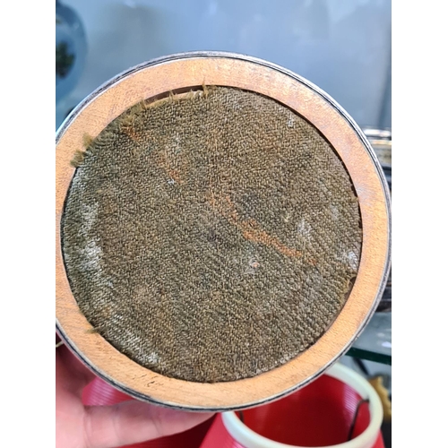 167 - 3 Silver Plated Wine Bottle Coasters and 1 Other