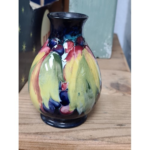 32 - Moorcroft Vase 11cm Tall