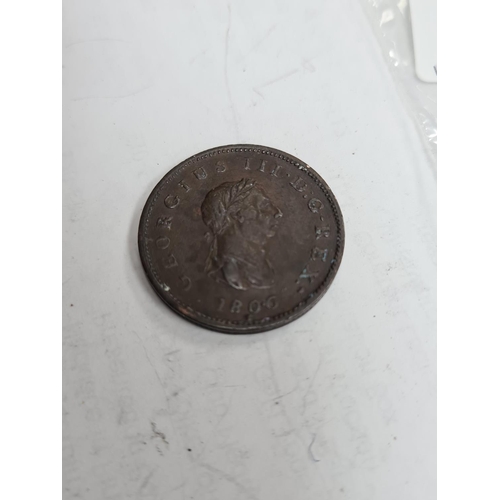 102 - 1806 George III Half Penny