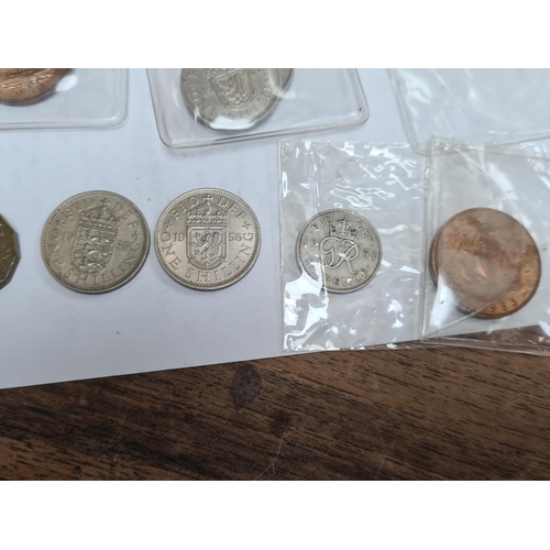 109 - British Coin Collection, to include Silver Wedding Commemorative Coins, 1937 Silver 2 Shillings and ... 