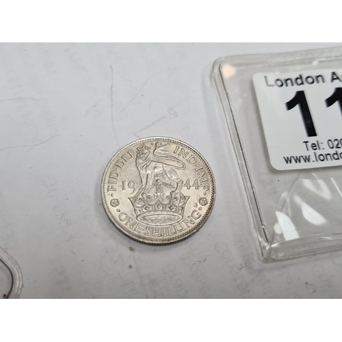 115 - George VI 1944 English Shilling Uncirculated