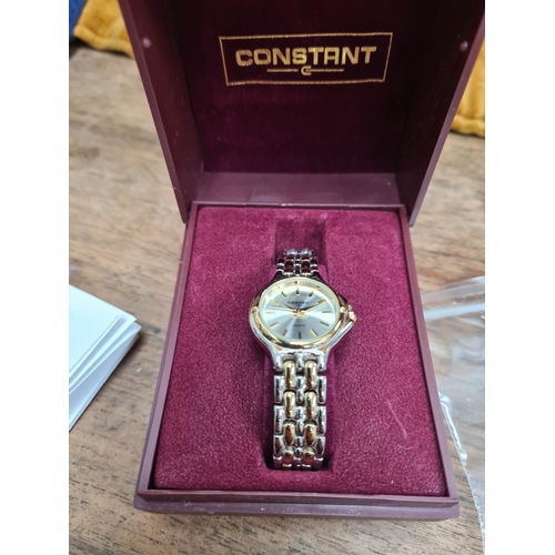 153 - Constant Ladies Wristwatch in Presentation Box