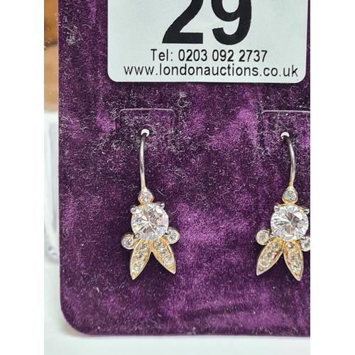 29 - Pair of Sterling Silver Earrings