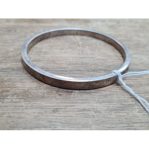 44 - Sterling Silver Bangle