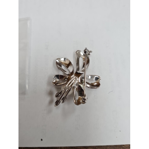 50 - Modern Sterling Silver Brooch