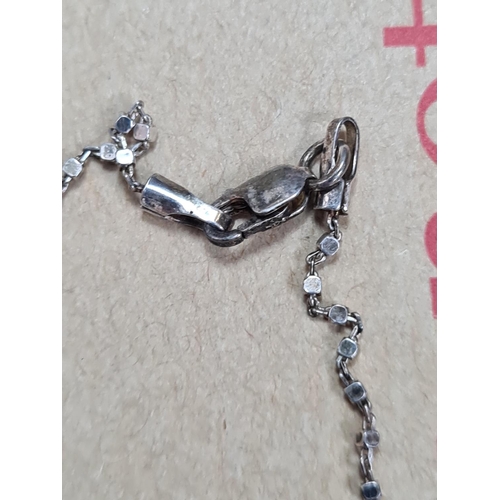 66 - Collection of Sterling Silver Jewellery to Include Necklaces, Bracelet, Pendant, Ring etc
