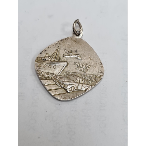 71 - Sterling Silver St Christopher's Medal