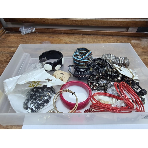 85 - Mixed Tray of Costume Jewellery Some New