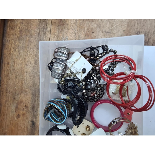 85 - Mixed Tray of Costume Jewellery Some New