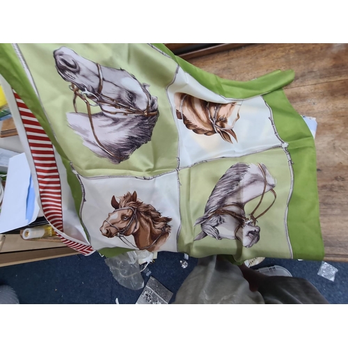 87 - Collection of 11 Ladies Silk Scarves