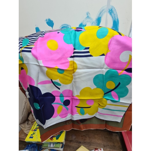 87 - Collection of 11 Ladies Silk Scarves