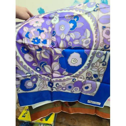 87 - Collection of 11 Ladies Silk Scarves