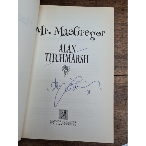 91 - Alan Titchmarsh Mr Macgregor Hardback Book Signed