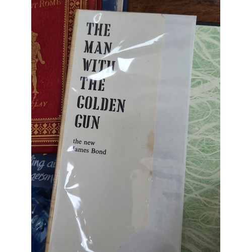 94 - Ian Fleming-TheMan With The Golden Gun. Jonathan Cape. 1st But Second Impression 1965 with Dust Jack... 