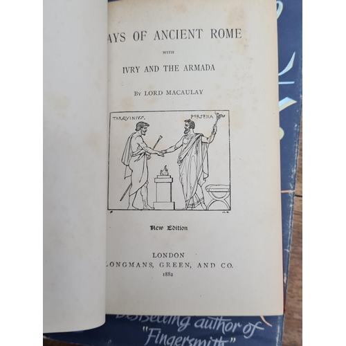 96 - Lays of Ancient Rome 1882 Hardcover by Lord Macaulay Published by Longmans Green & Co