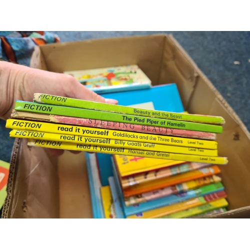 89 - Box of Vintage Ladybird Books etc