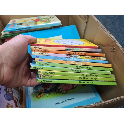 89 - Box of Vintage Ladybird Books etc